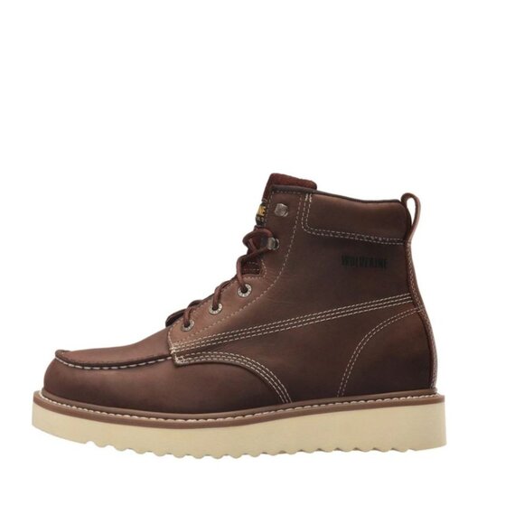 Wolverine Men's Loader 6" Wedge Brown Work Boot W10744 - Picture 6 of 7